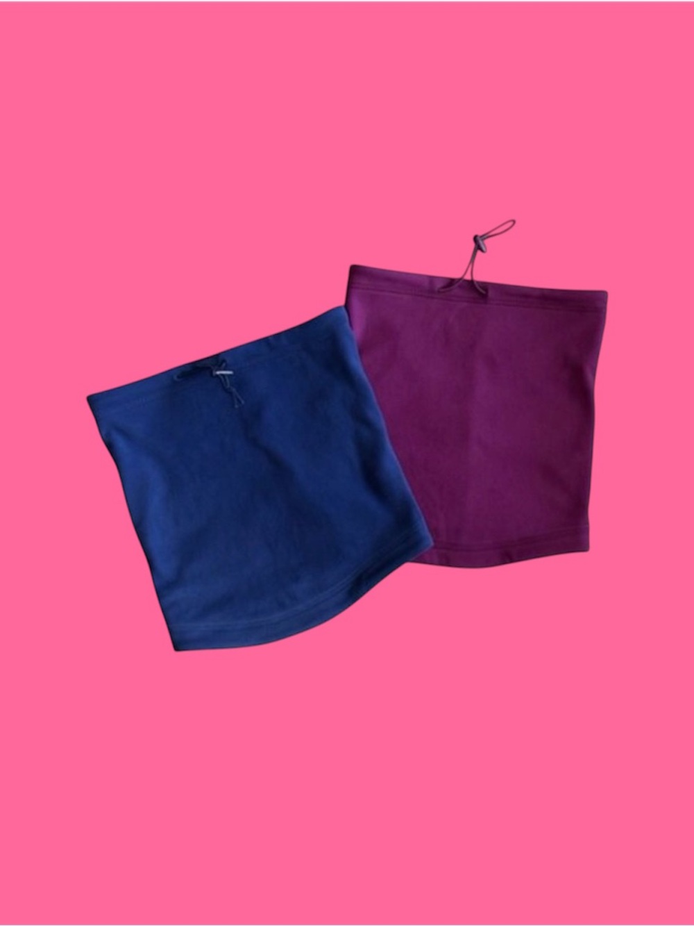 🇨🇦 Purple and Blue Neck Warmers (2)